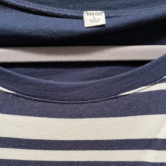 Uniqlo long maxi striped dress Size L - Picture 2 of 3